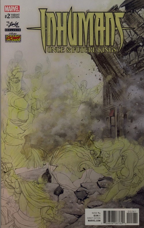 INHUMANS: ONCE & FUTURE KINGS #2-SLBOX