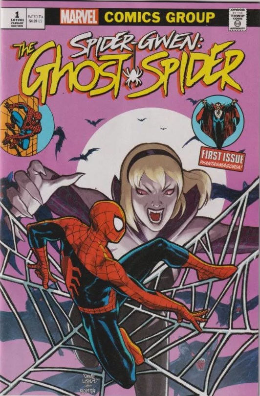 SPIDER-GWEN: THE GHOST-SPIDER #1E