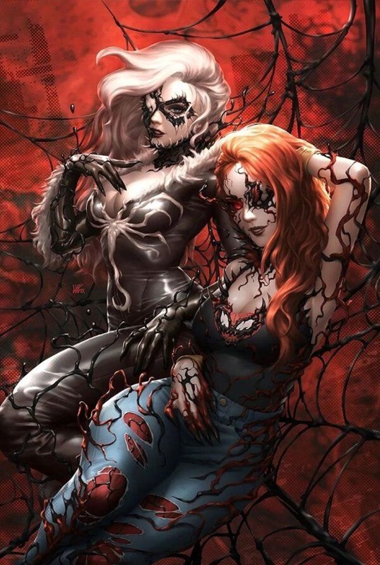 MARY JANE & BLACK CAT #1-ART-B