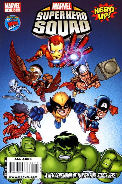 MARVEL SUPER HERO SQUAD: HERO UP! #1