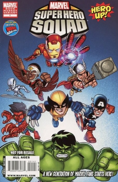 MARVEL SUPER HERO SQUAD: HERO UP! #1B