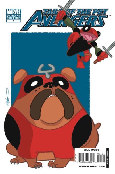 TAILS OF THE PET AVENGERS #1B