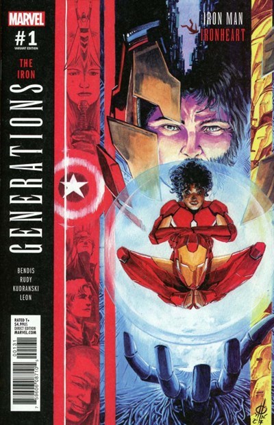 GENERATIONS: IRON MAN & IRONHEART #1-RI-B