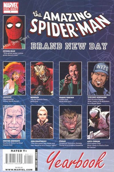 SPIDER-MAN: BRAND NEW DAY YEARBOOK #1