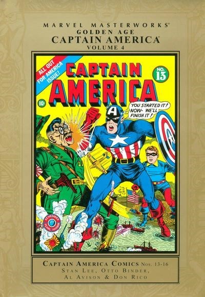 MARVEL MASTERWORKS GOLDEN AGE: CAPTAIN AMERICA #4