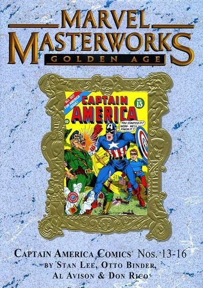 MARVEL MASTERWORKS GOLDEN AGE: CAPTAIN AMERICA #4A