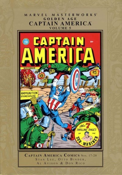 MARVEL MASTERWORKS GOLDEN AGE: CAPTAIN AMERICA #5