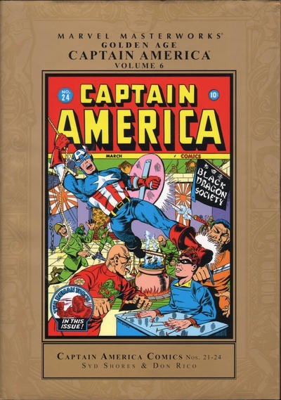 MARVEL MASTERWORKS GOLDEN AGE: CAPTAIN AMERICA #6