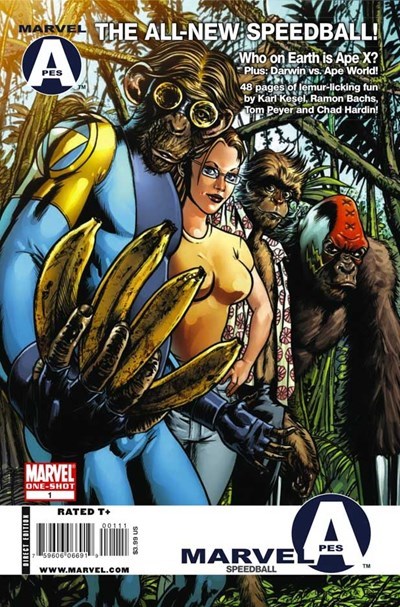 MARVEL APES SPEEDBALL SPECIAL #1
