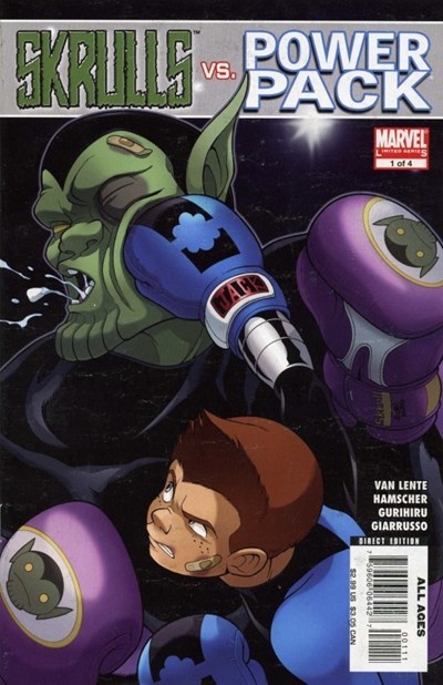 SKRULLS VS POWER PACK #1