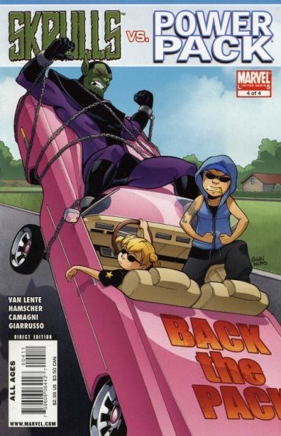 SKRULLS VS POWER PACK #4