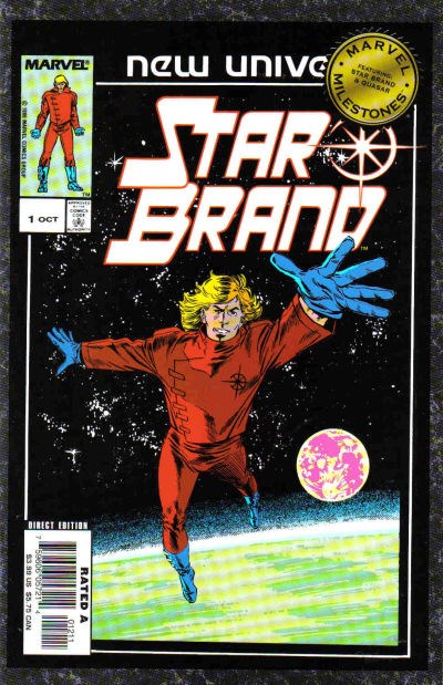 MARVEL MILESTONES: STAR BRAND & QUASAR #1 (12)