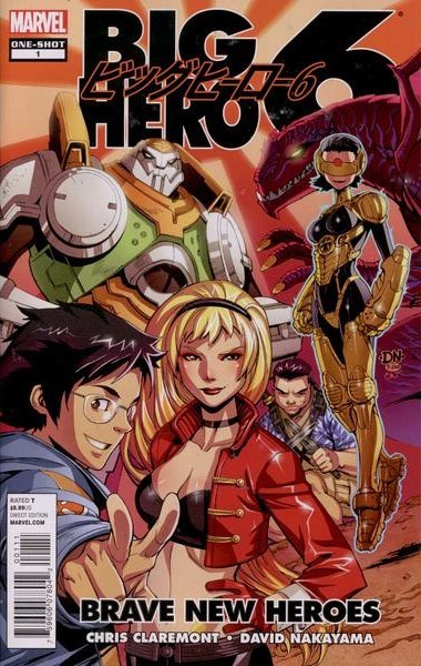 BIG HERO 6: BRAVE NEW HEROES #1