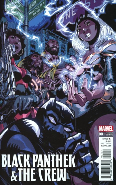 BLACK PANTHER AND THE CREW #1B