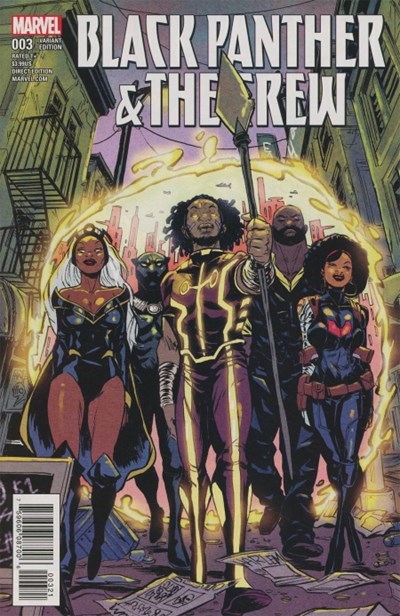 BLACK PANTHER AND THE CREW #3B
