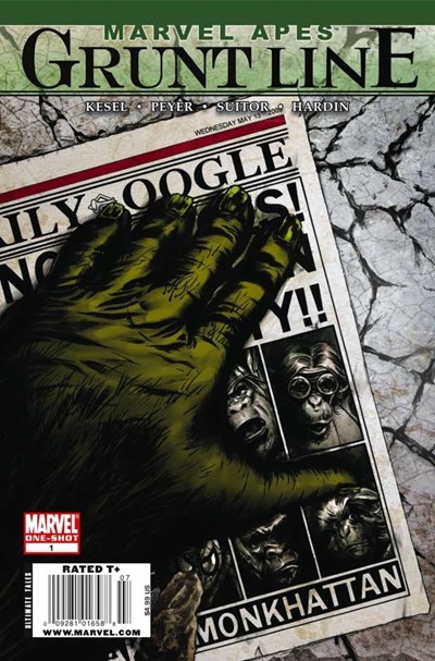 MARVEL APES: GRUNT LINE SPECIAL #1