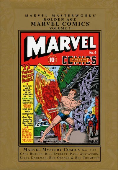 MARVEL MASTERWORKS GOLDEN AGE: MARVEL COMICS #3