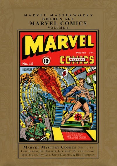 MARVEL MASTERWORKS GOLDEN AGE: MARVEL COMICS #4