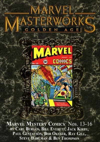MARVEL MASTERWORKS GOLDEN AGE: MARVEL COMICS #4B