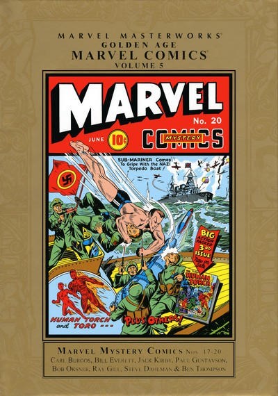 MARVEL MASTERWORKS GOLDEN AGE: MARVEL COMICS #5