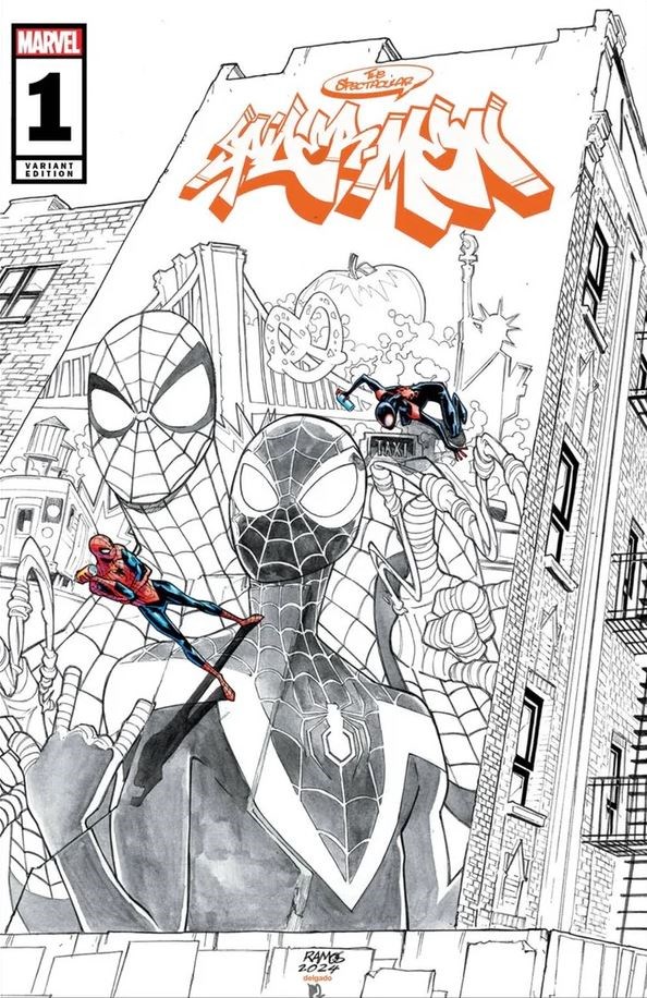 THE SPECTACULAR SPIDER-MEN #1-TRNTY-B