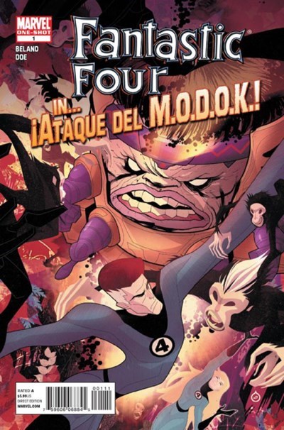 FANTASTIC FOUR IN ATAQUE DEL M.O.D.O.K. #1