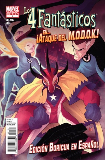 FANTASTIC FOUR IN ATAQUE DEL M.O.D.O.K. #1N