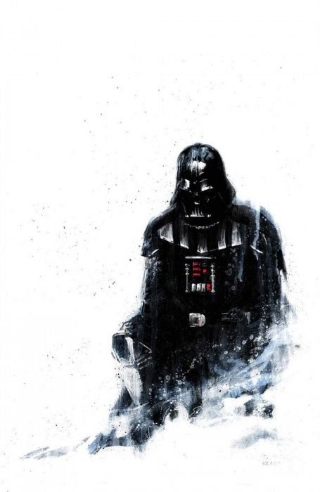 STAR WARS: DARTH VADER - BLACK, WHITE & RED #1-ILLUM-B