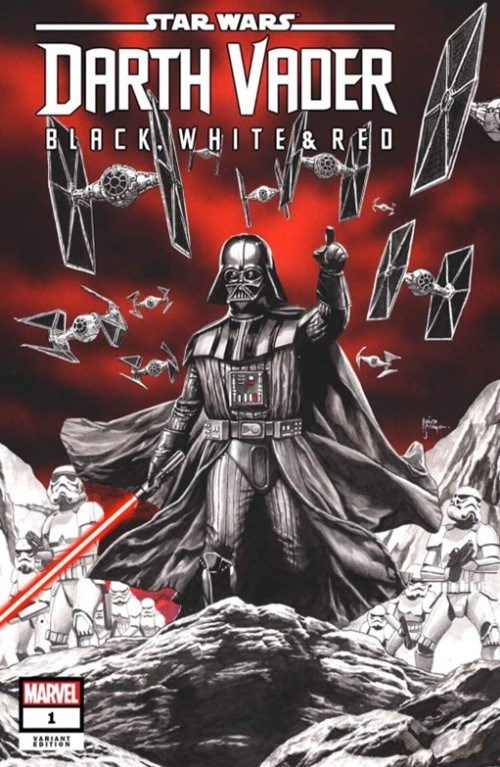 STAR WARS: DARTH VADER - BLACK, WHITE & RED #1-RE