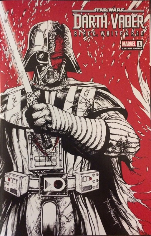 STAR WARS: DARTH VADER - BLACK, WHITE & RED #1-WNCBE