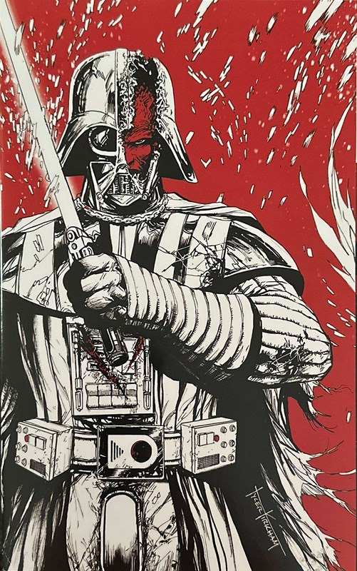 STAR WARS: DARTH VADER - BLACK, WHITE & RED #1-WNCBE-B