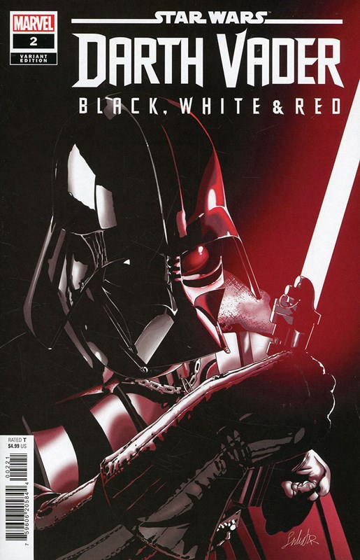 STAR WARS: DARTH VADER - BLACK, WHITE & RED #2C