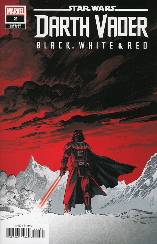 STAR WARS: DARTH VADER - BLACK, WHITE & RED #2-RI