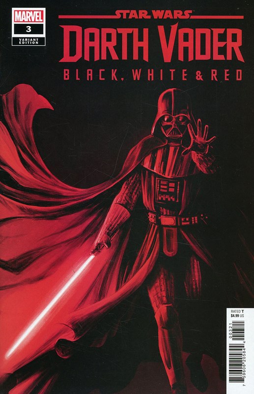 STAR WARS: DARTH VADER - BLACK, WHITE & RED #3B