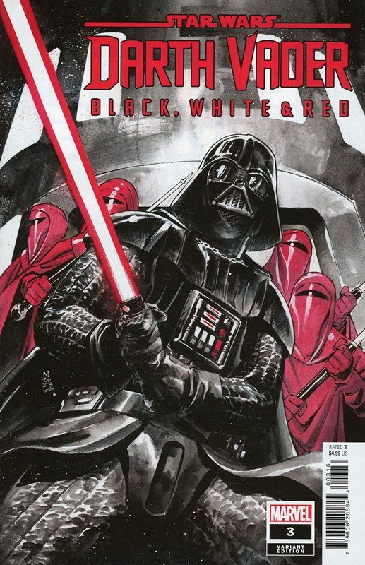 STAR WARS: DARTH VADER - BLACK, WHITE & RED #3-RI