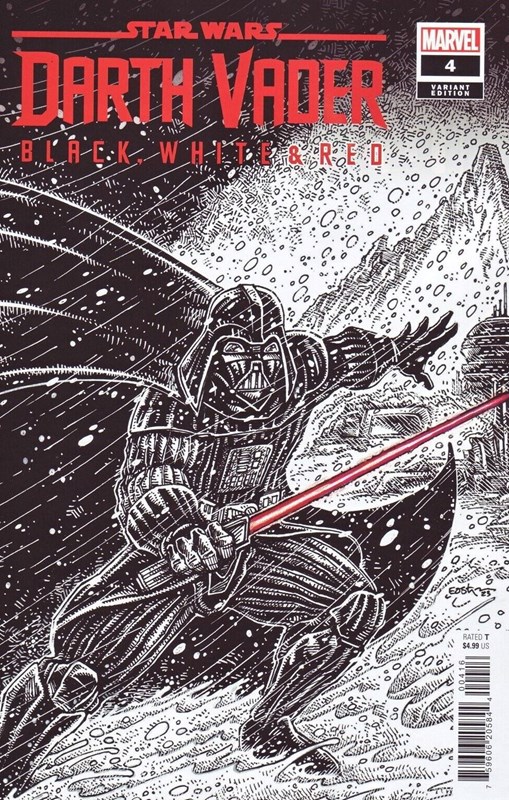 STAR WARS: DARTH VADER - BLACK, WHITE & RED #4-RI