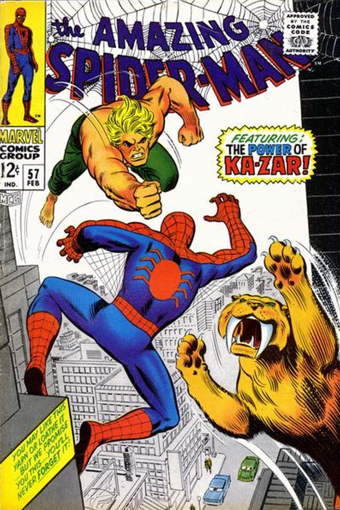 THE AMAZING SPIDER-MAN #57