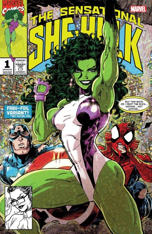 SENSATIONAL SHE-HULK #1-ILUM2