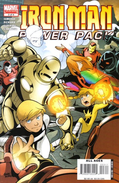 IRON MAN / POWER PACK #3