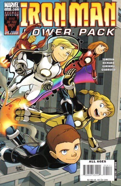 IRON MAN / POWER PACK #4