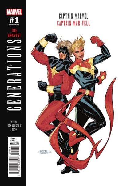 GENERATIONS: CAPTAIN MARVEL & CAPTAIN MAR-VELL #1C
