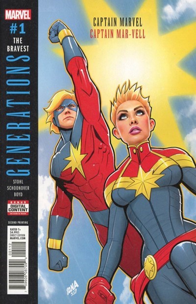 GENERATIONS: CAPTAIN MARVEL & CAPTAIN MAR-VELL #1-2nd