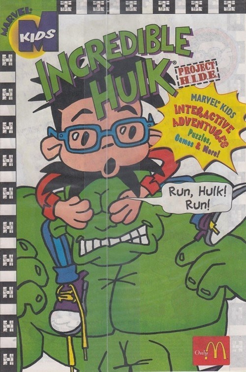 MARVEL KIDS INTERACTIVE ADVENTURES: INCREDIBLE HULK - PROJECT HIDE #1