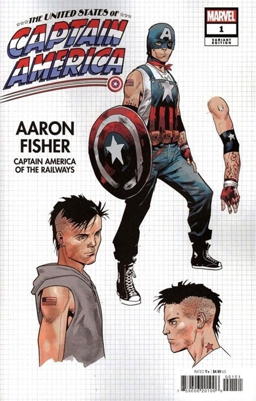 THE UNITED STATES OF CAPTAIN AMERICA #1C
