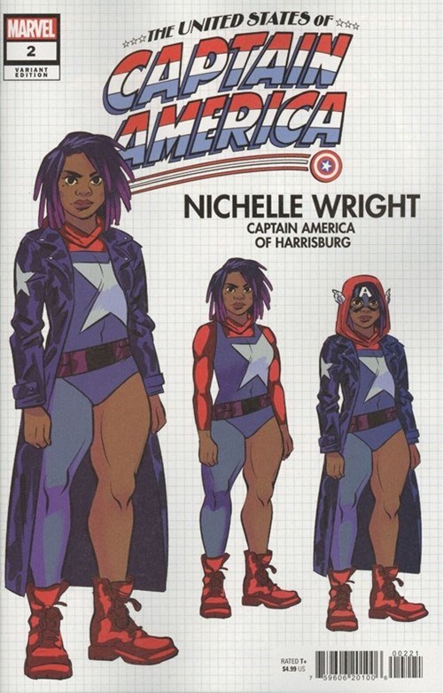 THE UNITED STATES OF CAPTAIN AMERICA #2B