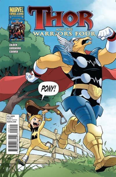 THOR AND THE WARRIORS FOUR #2