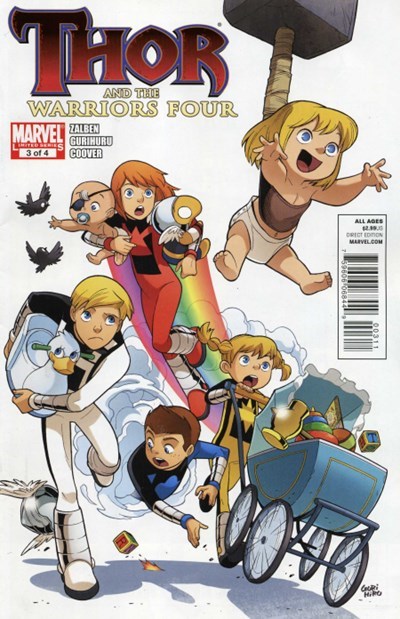 THOR AND THE WARRIORS FOUR #3