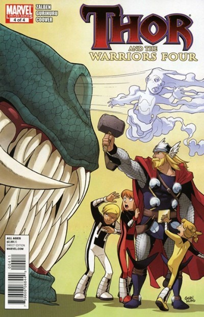 THOR AND THE WARRIORS FOUR #4