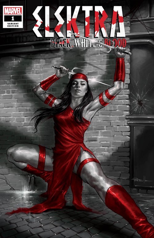 ELEKTRA: BLACK, WHITE, & BLOOD #1-DDOG