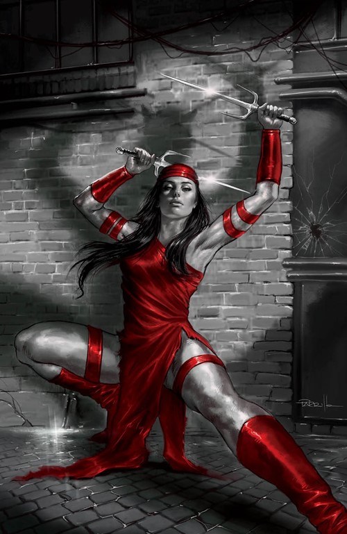 ELEKTRA: BLACK, WHITE, & BLOOD #1-DDOG-B